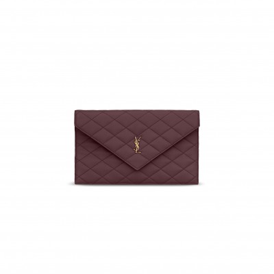 YSL PARIS POUCH IN LAMBSKIN 8695331EL076197 (27*16*1cm)